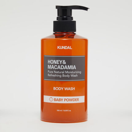 Kundali Honey & Macadamia Body Wash (Baby Powder) 500 ml