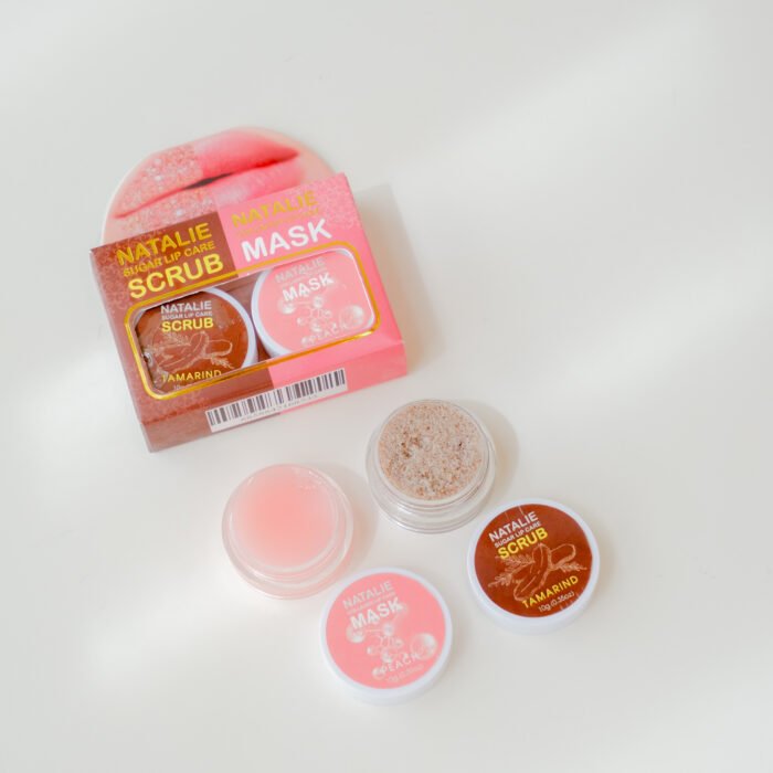 Natural lip scrub and mask natalie