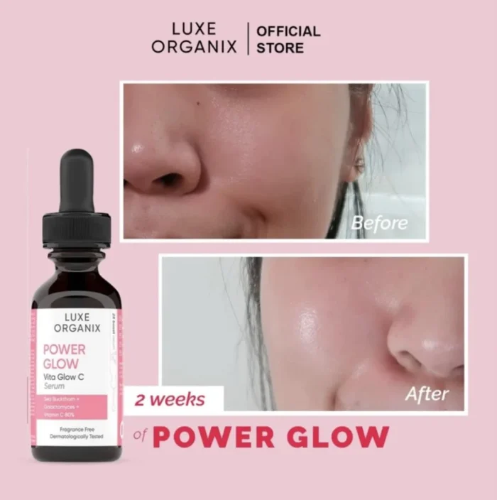 ⁦Lux Organics Power Glow Serum⁩ - الصورة ⁦3⁩