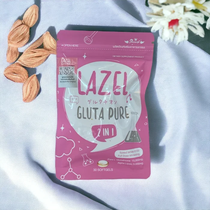 Lazel Gluta Pure 2 in 1 Skin Whitening Softgel