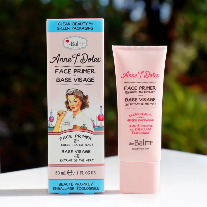 ANNE T. DOTES® CLEAN BEAUTY GREEN PACKAGING FACE PRIMER