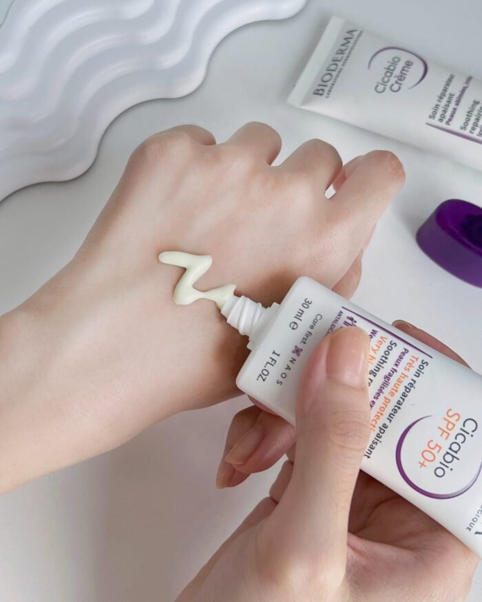 ⁦Bioderma Cicabio Soothing Repairing Care SPF 50 - 30ml⁩ - الصورة ⁦4⁩