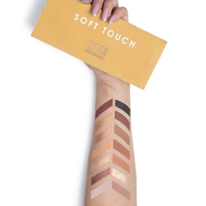 ⁦Future Makeup 14 Color Eyeshadow Palette (Soft Touch)⁩ - الصورة ⁦2⁩