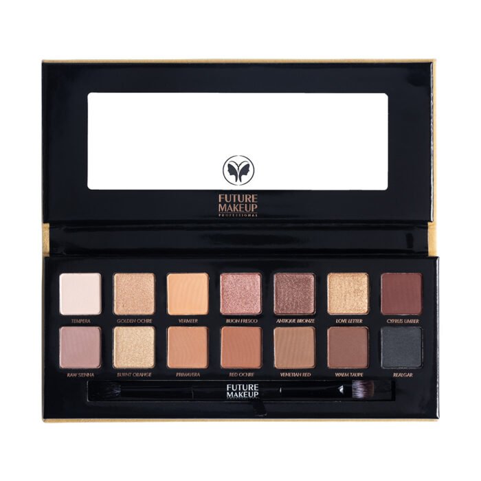 ⁦Future Makeup 14 Color Eyeshadow Palette (Soft Touch)⁩ - الصورة ⁦3⁩