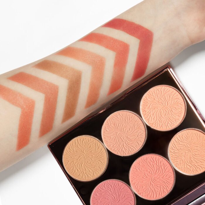 ⁦Future Makeup blush palette consisting of 6 colors⁩ - الصورة ⁦2⁩