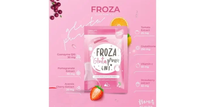 ⁦Froza Gluta Pure Capsule 4 in 1 Dietary Supplement⁩ - الصورة ⁦3⁩