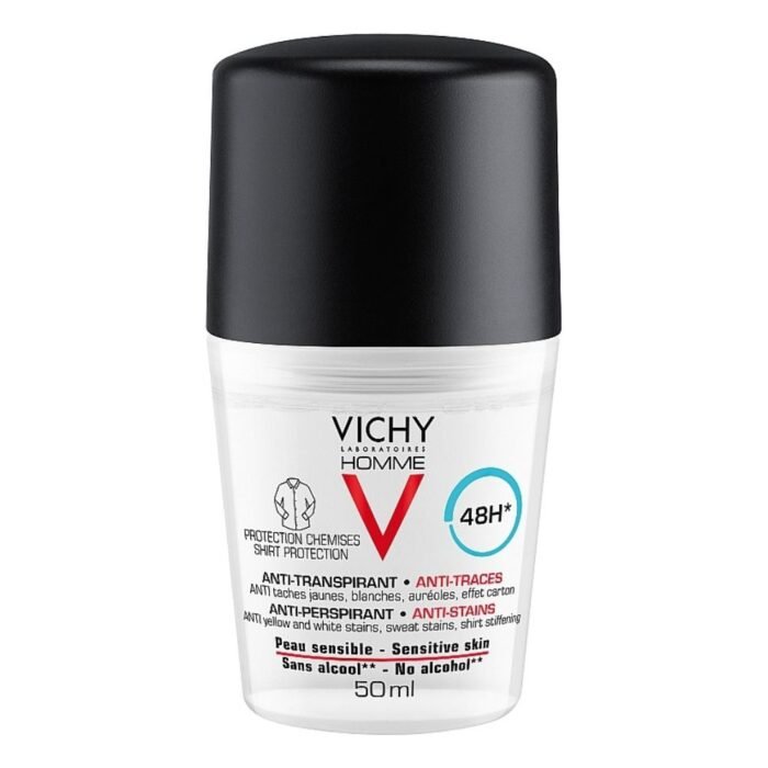 Vichy Home Anti-Stain Deodorant 48 Hours, 50 ml