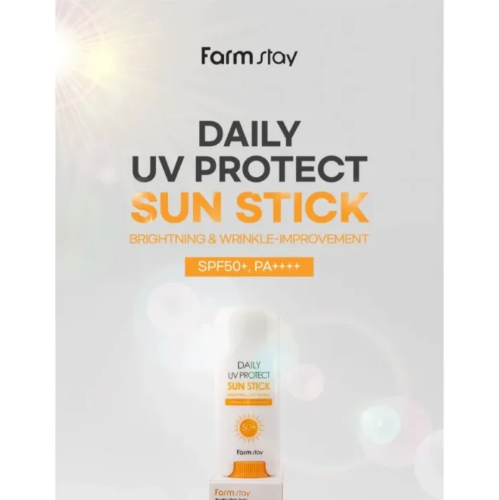 ⁦Farmstay Daily UV Protection Sun Stick SPF50+, 16g⁩ - الصورة ⁦2⁩