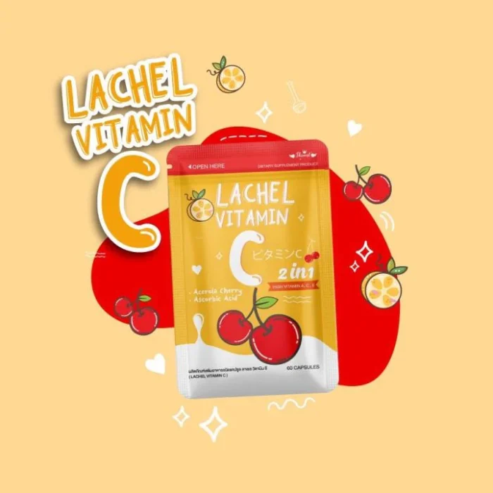 ⁦LaShel Vitamin C, 60 capsules⁩ - الصورة ⁦4⁩
