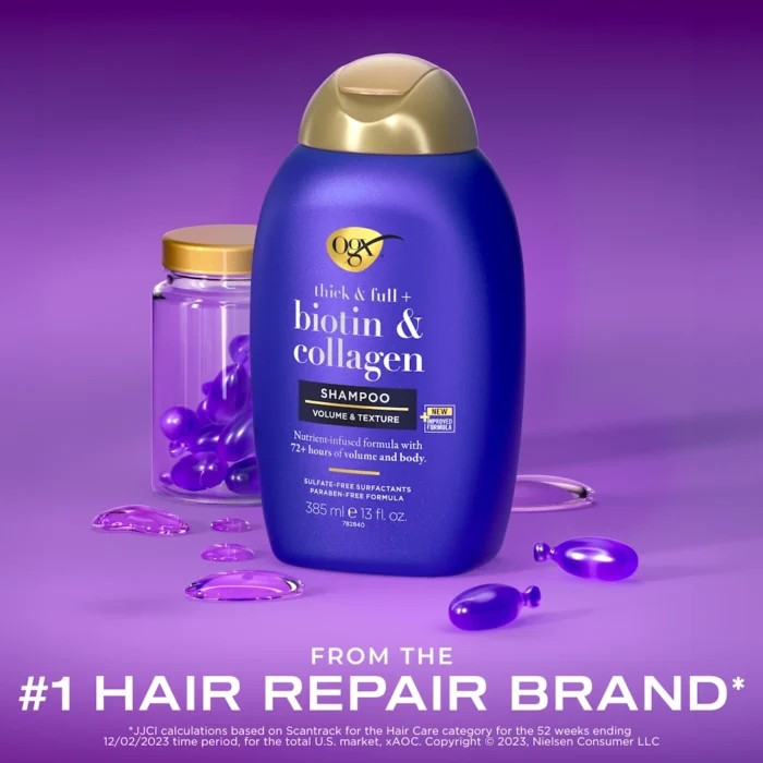 ⁦Biotin and collagen shampoo⁩ - الصورة ⁦2⁩