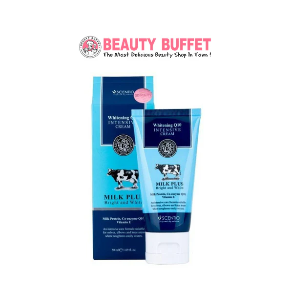 SCENTIO Milk Plus Whitening Q10 Intensive Cream (50 ml)