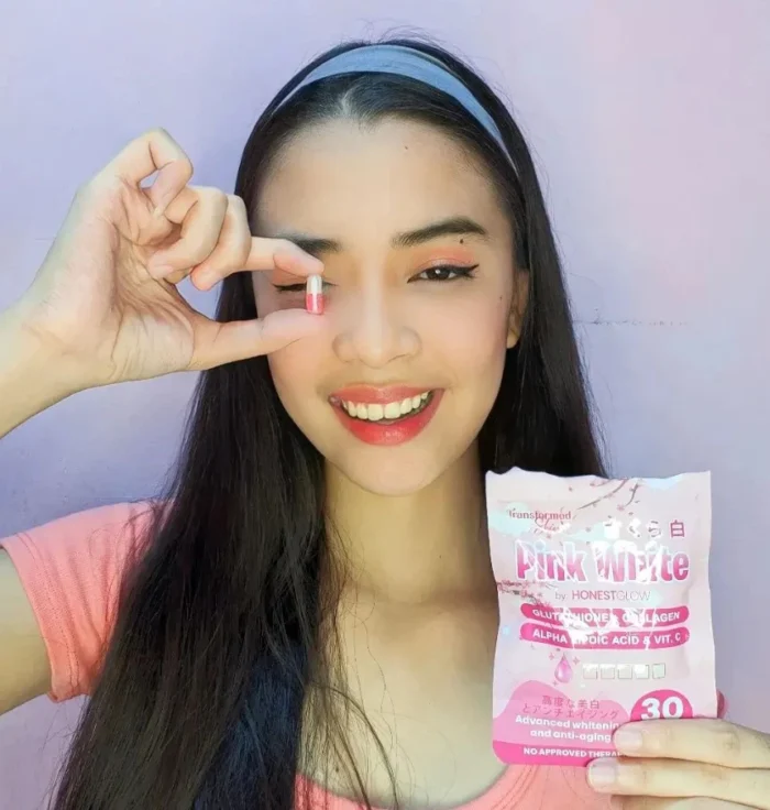 ⁦Honest Glow Pink White Capsule⁩ - الصورة ⁦2⁩