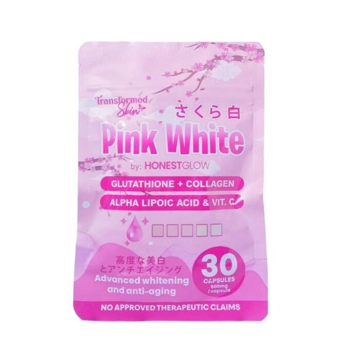 Honest Glow Pink White Capsule