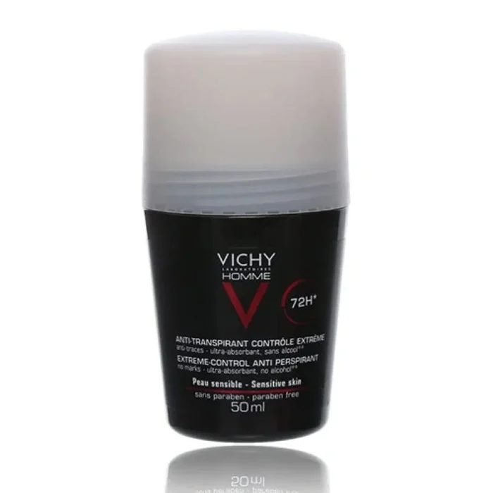 Vichy deodorant and antiperspirant roll-on for men 72 hours 50 ml