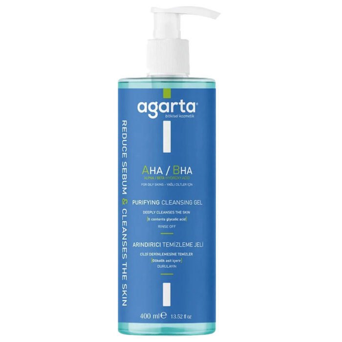 Agarta AHA BHA Natural Cleansing Gel, 400 ml