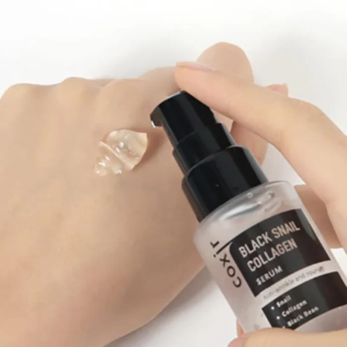 ⁦Black snail collagen moisturizer serum⁩ - الصورة ⁦3⁩