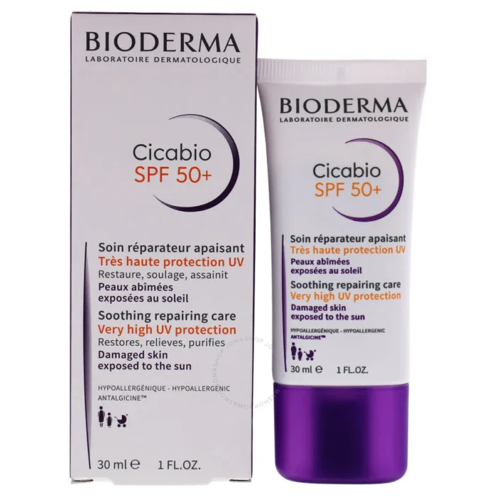 Bioderma Cicabio Soothing Repairing Care SPF 50 - 30ml