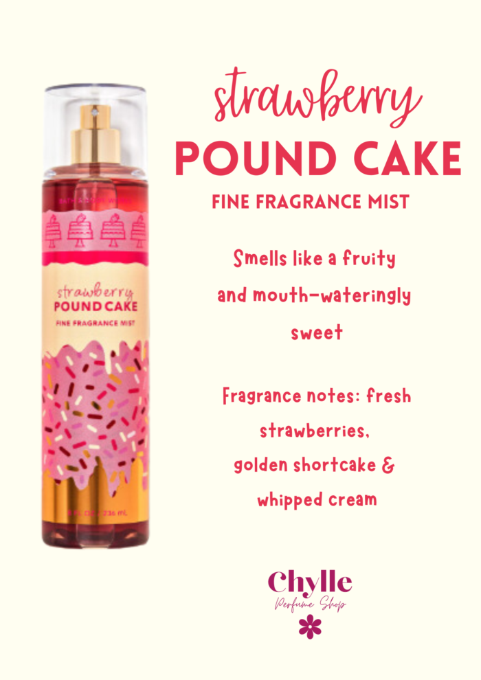 ⁦strawberry pound cake fragrance mist⁩ - الصورة ⁦2⁩