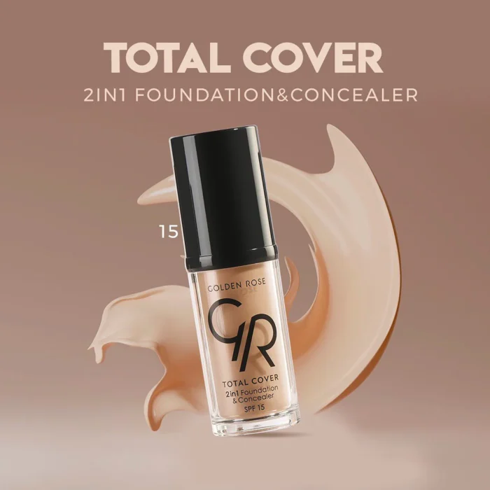 Add to List Golden Rose Total Cover 2-in-1 Foundation and Concealer