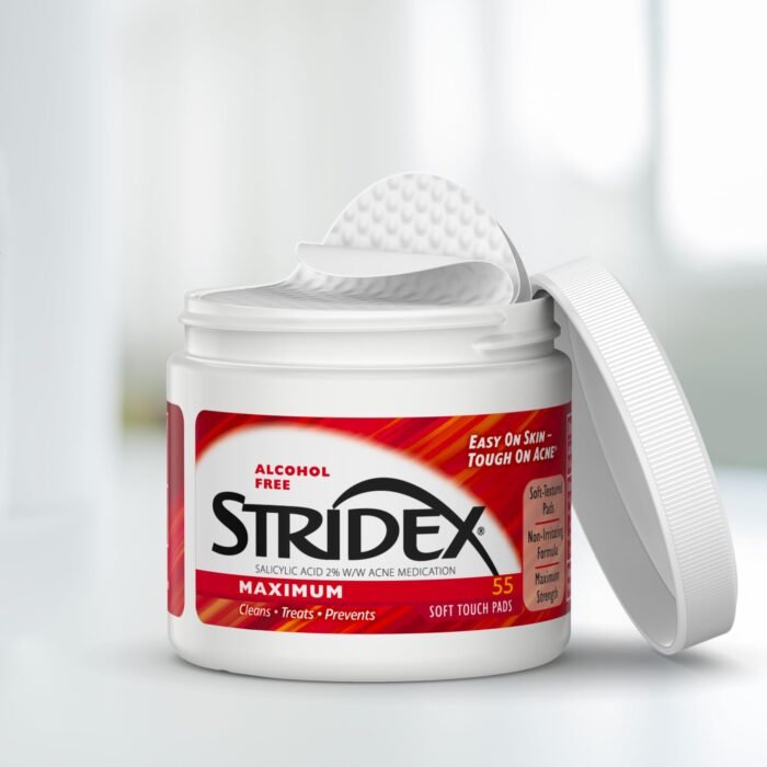 ⁦Stridex Essentials Acne Pads Blue 55Pcs⁩ - الصورة ⁦3⁩