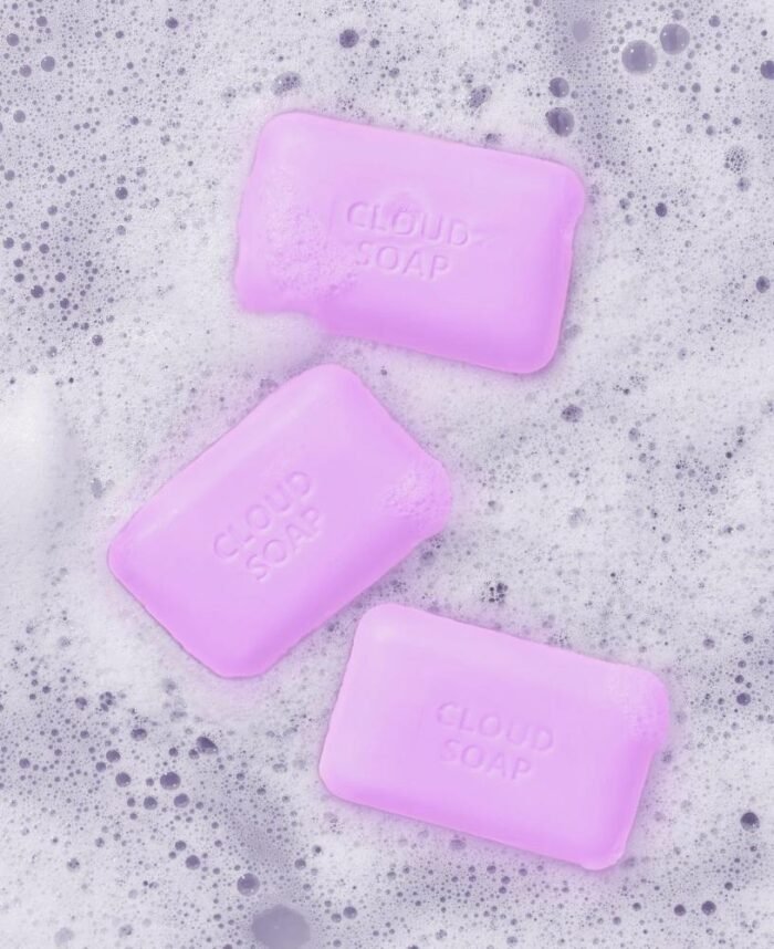⁦LUXE ORGANIX NIACINAMIDE + RETINOL CLOUD SOAP 3 X 80G⁩ - الصورة ⁦2⁩