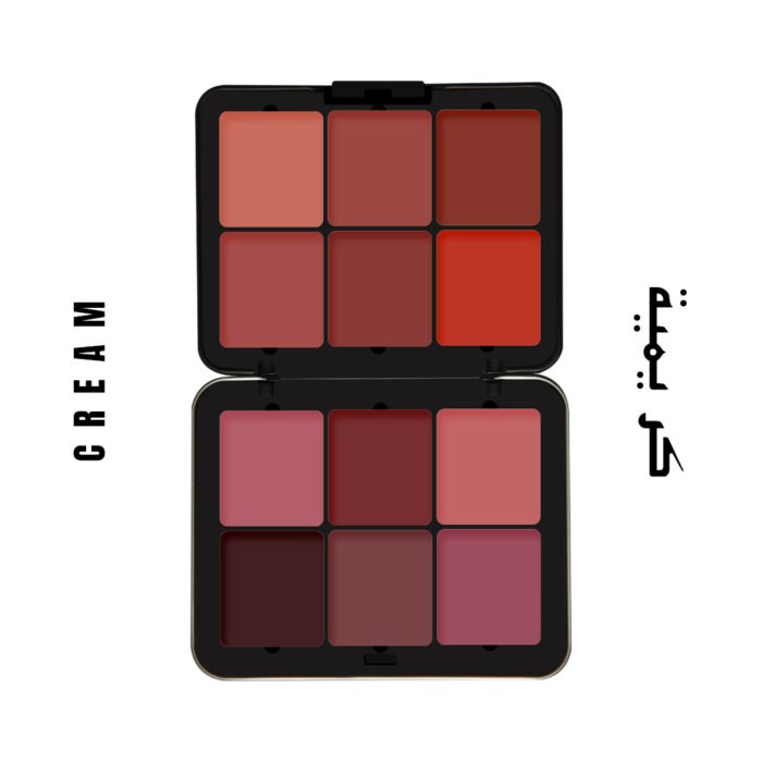 Future Makeup 12 Color Blush Cream Palette – FU102