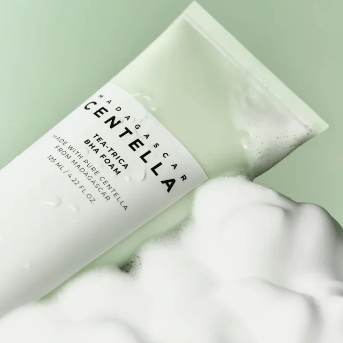 ⁦SKIN1004 Madagascar Centella Tea-Trica BHA Foam 125ml⁩ - الصورة ⁦2⁩