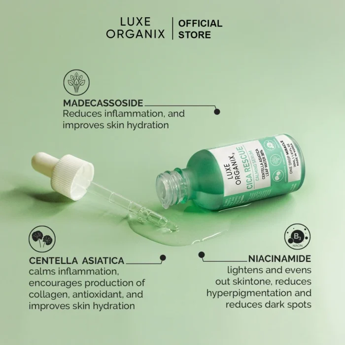 ⁦Cica Rescue Gentle Brightening Serum 30ml⁩ - الصورة ⁦3⁩