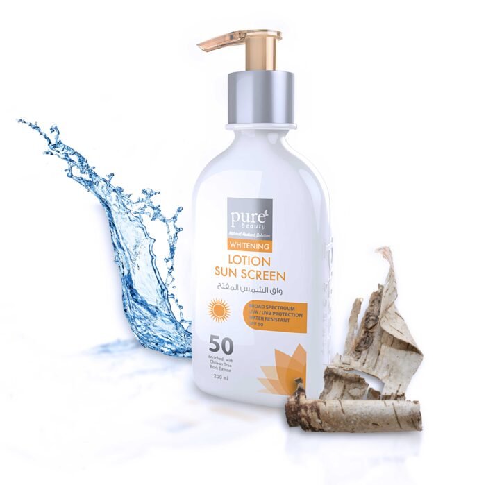 Pure beauty® Whitening Lotion Sunscreen SPF 50