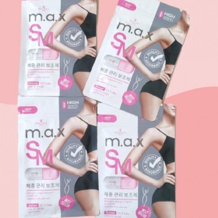 ⁦Max SM Weight Loss Supplement 30 caps⁩ - الصورة ⁦2⁩
