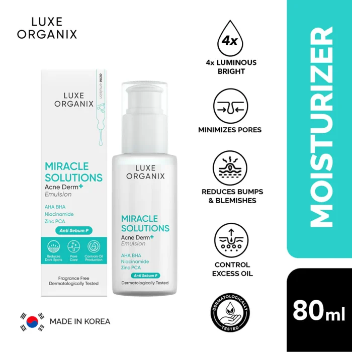 ⁦Miracle Solutions Acne Derm+ Emulsion 80 ml⁩ - الصورة ⁦3⁩