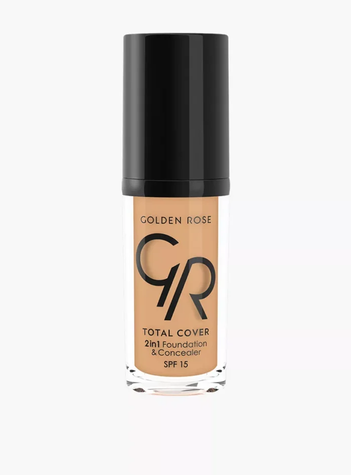 ⁦Add to List Golden Rose Total Cover 2-in-1 Foundation and Concealer⁩ - الصورة ⁦2⁩