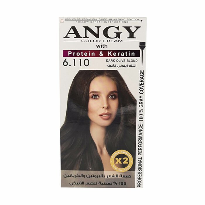 English dark olive blonde hair dye (6.110)