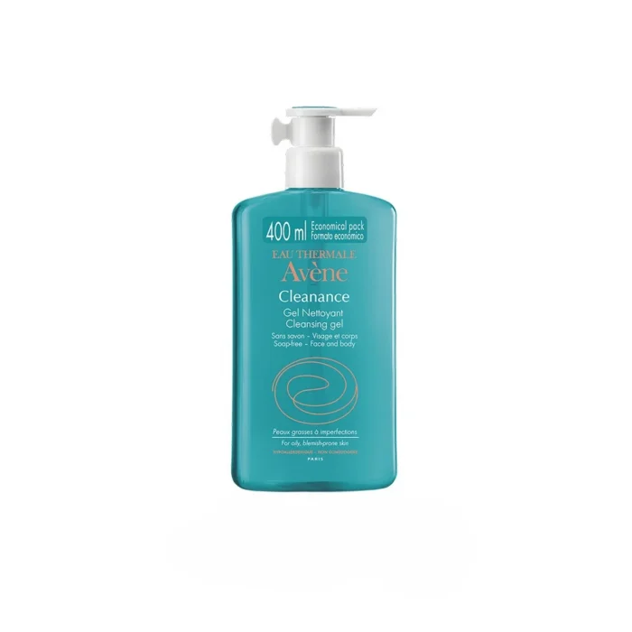 Avene Cleanance gel face wash 400 ml for oily skin