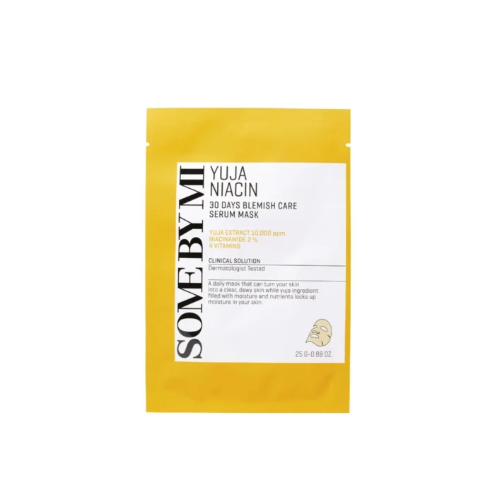 Some By Mi Yuja Niacin Blemish Care Serum Mask 25g