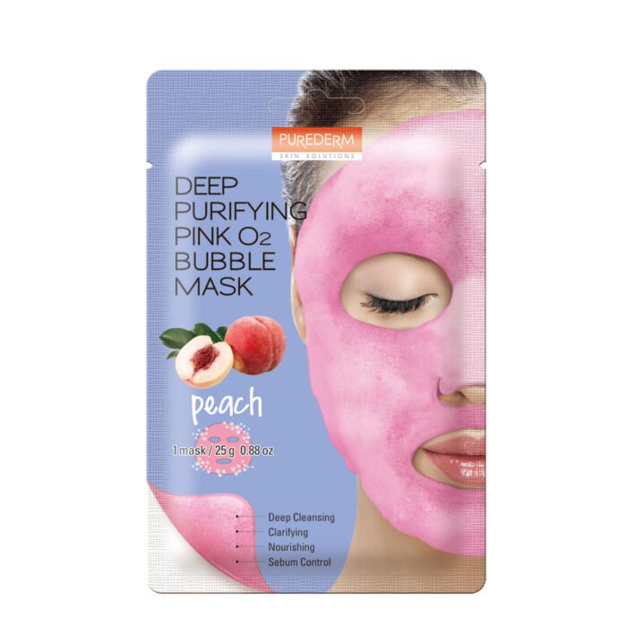 Deep Purify Pink O2 bubble mask