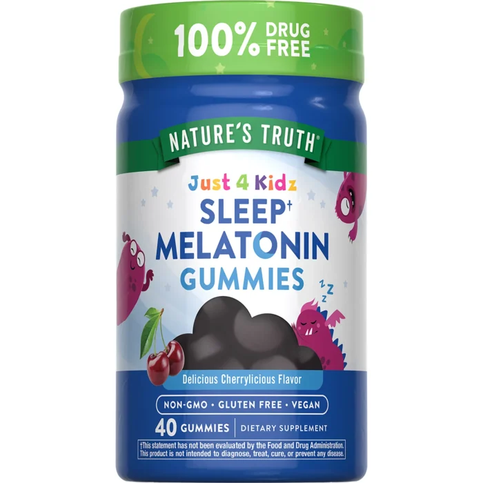 Nature's Truth Kids Melatonin Gummy | 1mg | 40 Count