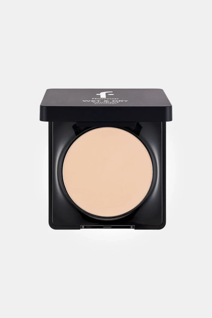⁦Flormar Wet & Dry Compact Powder 007 Caramel Peach⁩ - الصورة ⁦3⁩