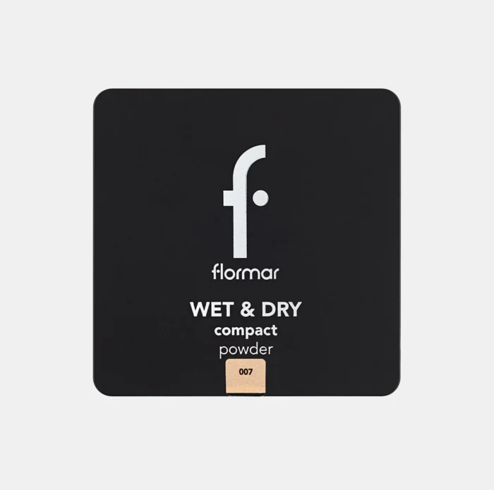 Flormar Wet & Dry Compact Powder 007 Caramel Peach