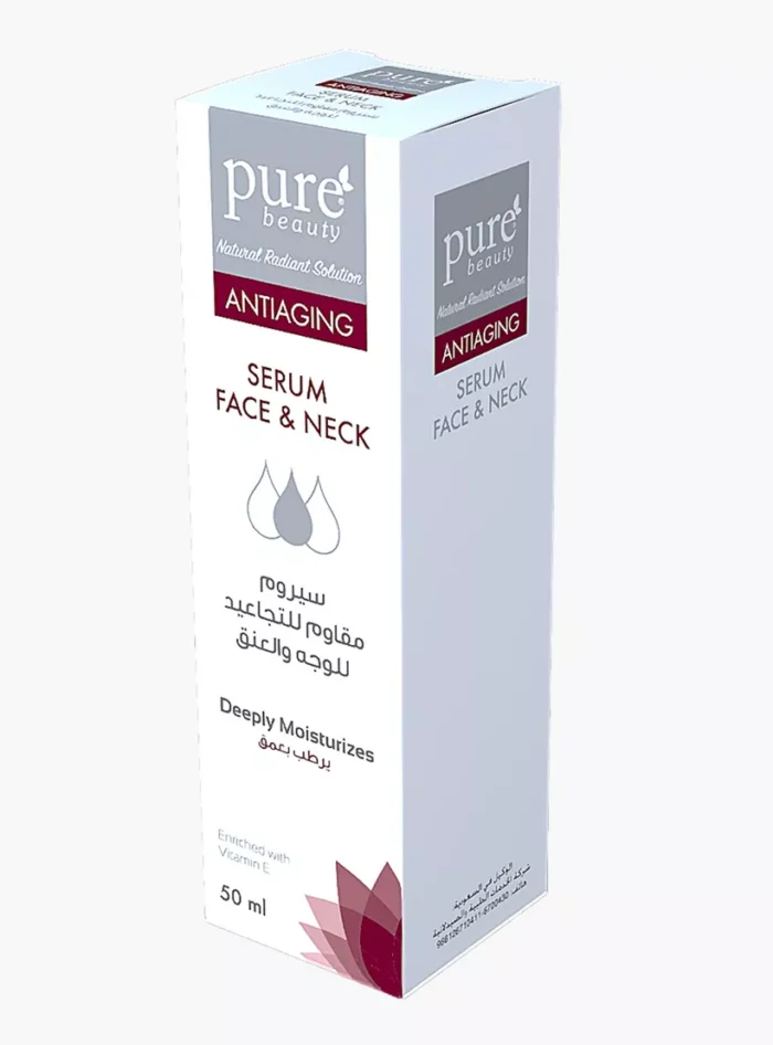 ⁦Pure beauty® Anti Aging and Wrinkle Serum for Face & Neck | 50 ml⁩ - الصورة ⁦2⁩