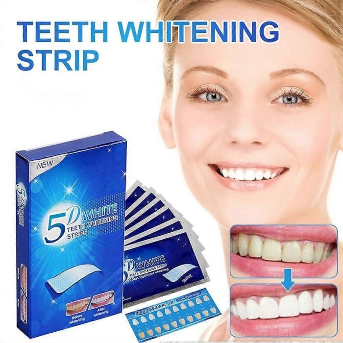 ⁦5D & 7D Gel Teeth Whitening Strips⁩ - الصورة ⁦4⁩