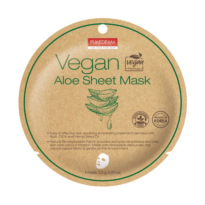 P/D Vegan Aloe Sheet Mask
