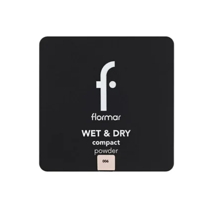 Flormar Islak-Kuru Kremsi Pudra - Wet&Dry Compact Powder - 006 Caramel Rose