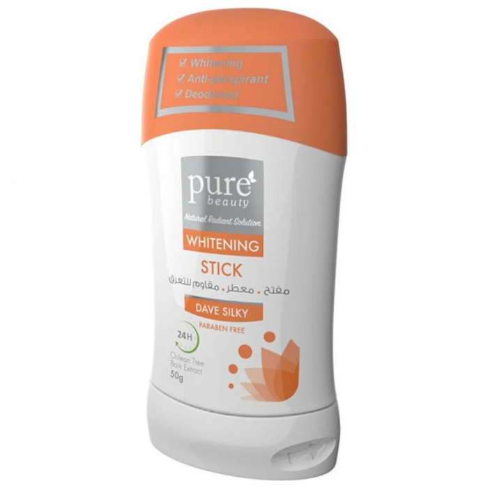 ⁦Pure beauty® Whitening Antiperspirant Deodorant Stick - 50g⁩ - الصورة ⁦2⁩