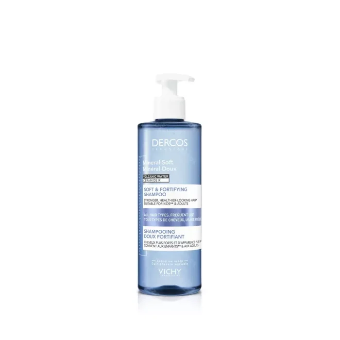 Dercos Mineral Soft and Fortifying Shampoo 400ml