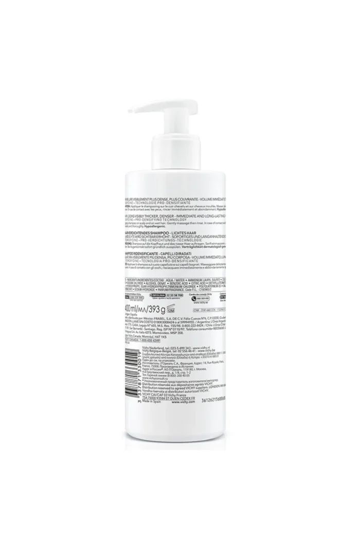 ⁦Vichy Dercos Neogenic Redensifying Shampoo, 400ml⁩ - الصورة ⁦4⁩