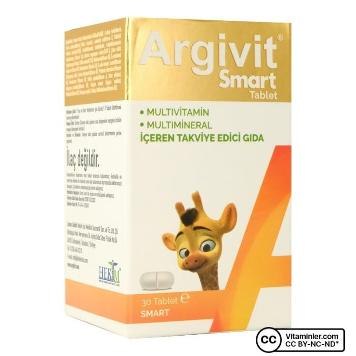 Argivit Smart pills, nutritional supplement 30 tablets