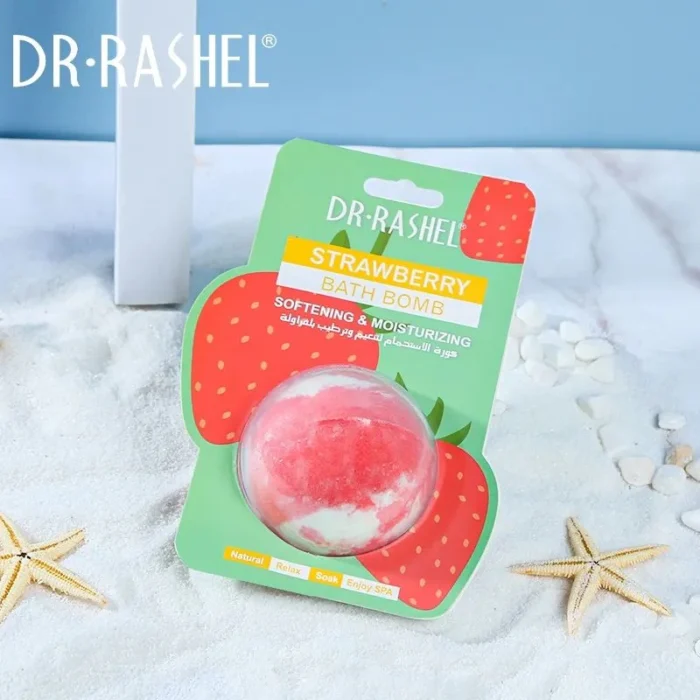 ⁦Dr.Rashel Multipurpose Bath Bombs - 100g - Vitamin C⁩ - الصورة ⁦3⁩