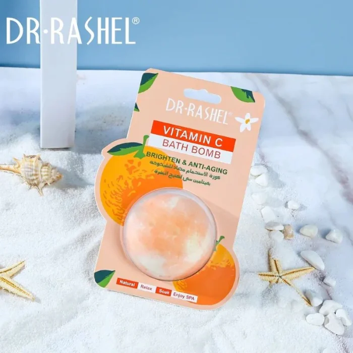⁦Dr.Rashel Multipurpose Bath Bombs - 100g - Vitamin C⁩ - الصورة ⁦2⁩