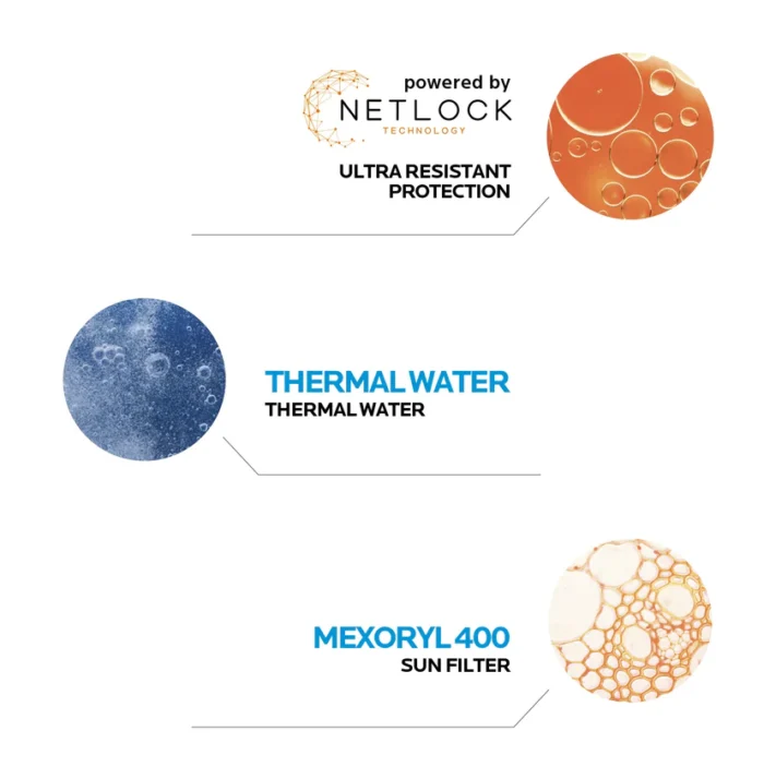⁦La Roche Posay Anthelios Tinted Fluid Facial Sunscreen SPF50+ (50ml)⁩ - الصورة ⁦4⁩